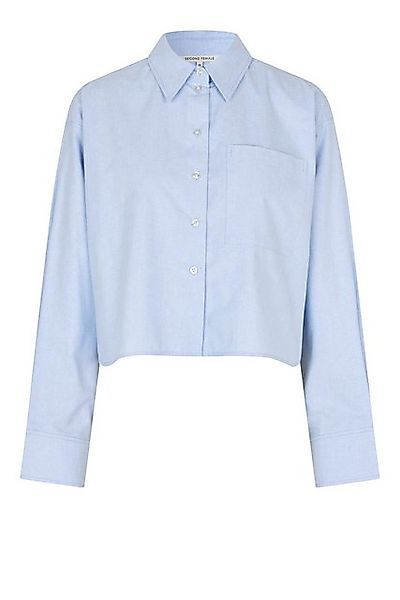 Second Female Klassische Bluse Baulo Cropped Shirt günstig online kaufen