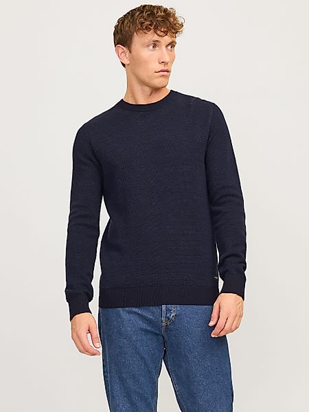 Jack & Jones Rundhalspullover JJEGLOBE KNIT günstig online kaufen