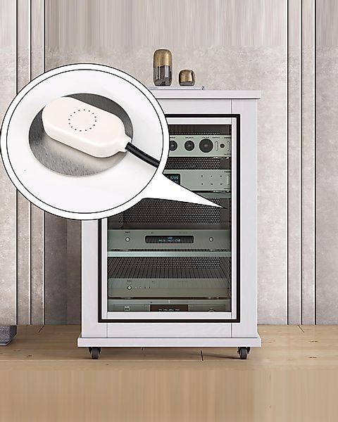 euroharry Mini USB-Ventilator Digitalanzeige temperaturgesteuertes leises günstig online kaufen
