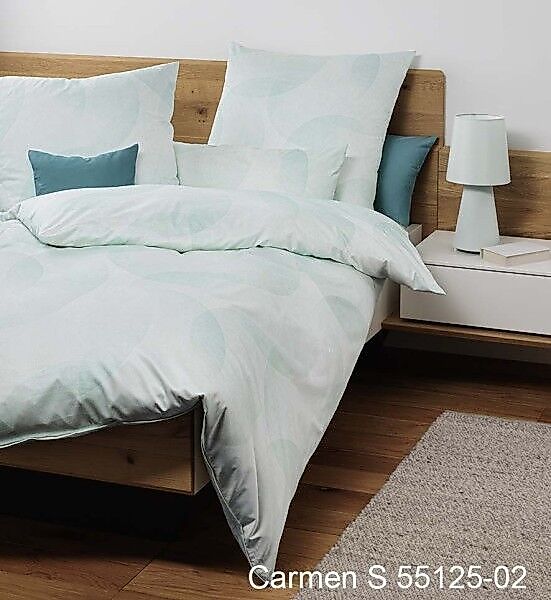 Janine Janine Interlock-Jersey Bettwäsche CARMEN S 55125 türkisblau Größe: günstig online kaufen