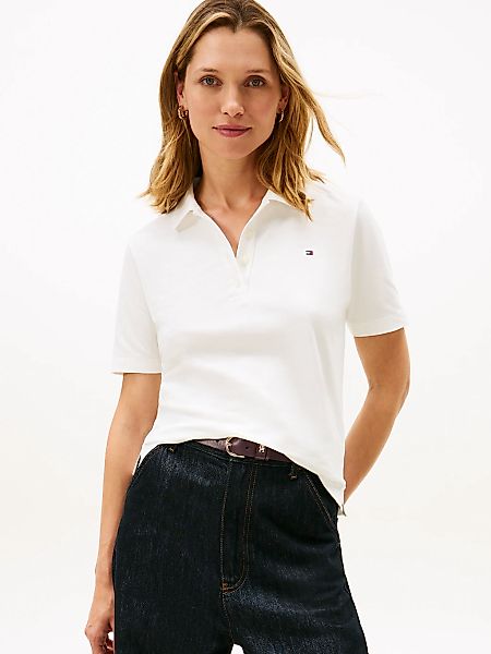 Tommy Hilfiger Poloshirt "Regular Fit Pique Premium Polo" Baumwollmischung, günstig online kaufen
