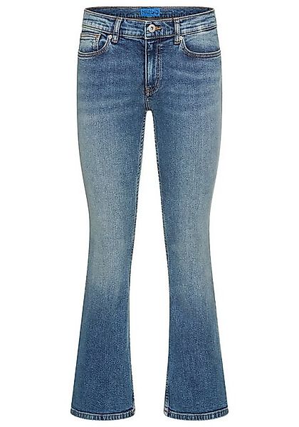 HUGO Blue Bootcut-Jeans Getti_B Ausgestelltes Bein, elastisches Denim günstig online kaufen