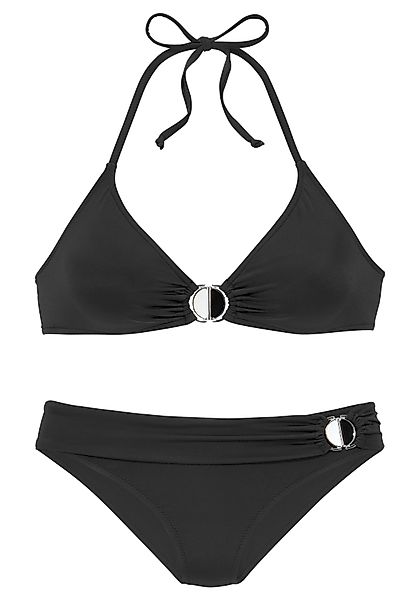 JETTE Triangel-Bikini mit Zier-Accessoires günstig online kaufen