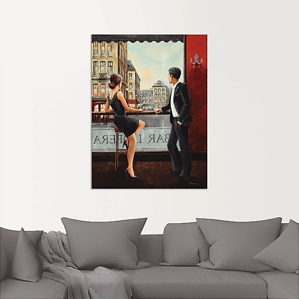 Artland Wandbild »Bar« Bar & Lounges 1 Stk. tlg. als Alubild, Outdoorbild, günstig online kaufen