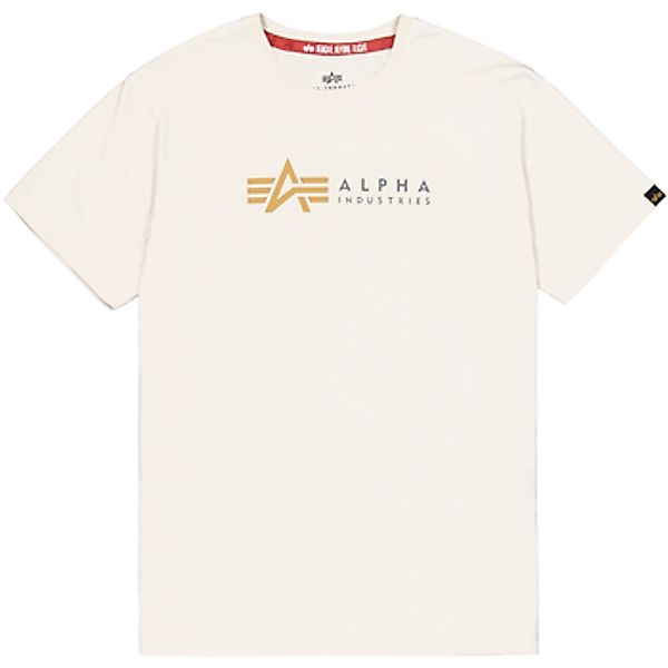 Alpha Industries  T-Shirt Alpha Label T - vintage white günstig online kaufen