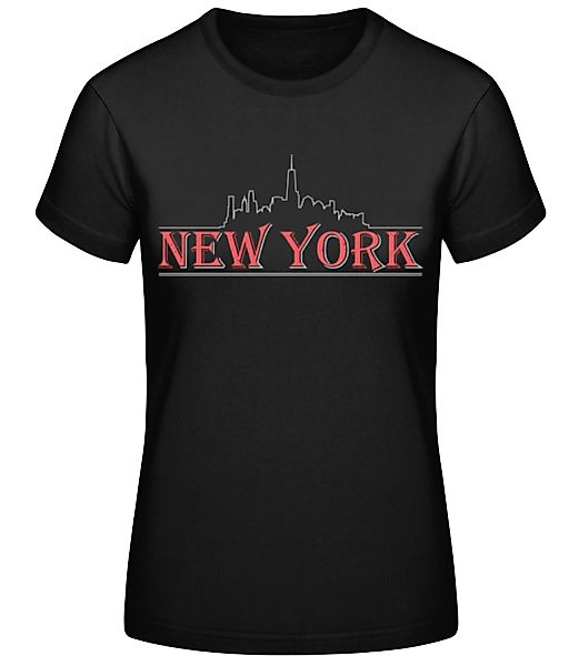 New York · Frauen Basic T-Shirt günstig online kaufen