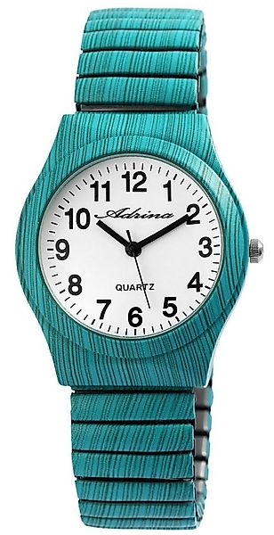 Adrina Quarzuhr Colores Adrina Damenarmbanduhr mit Edelstahlzugband, Ø 34 m günstig online kaufen