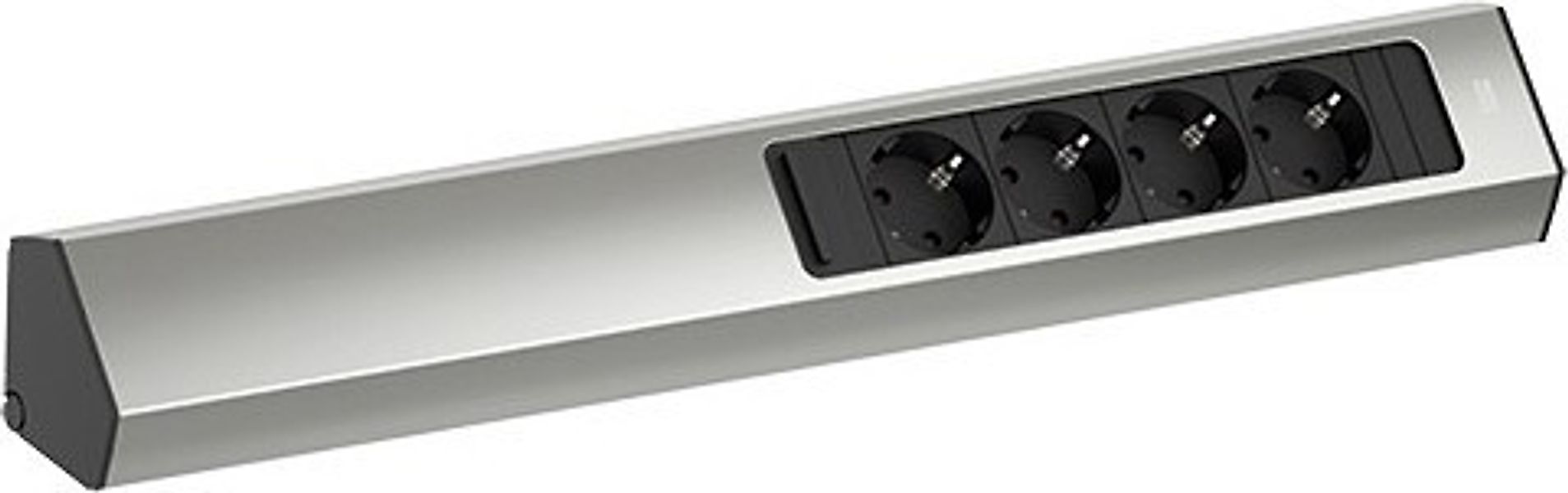 Bachmann CASIA Steckdosenleiste 2m Edelstahl-Optik 932.004 - 932004 günstig online kaufen