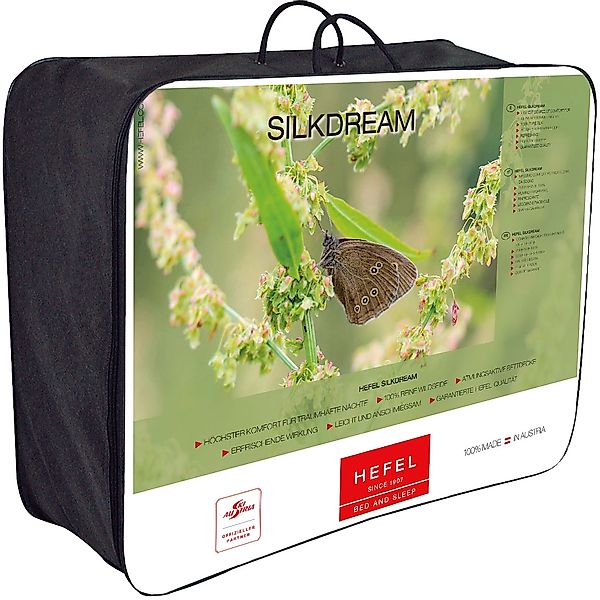 Hefel Naturfaserbettdecke "Silk Dream" extraleicht 1 Stk. tlg. günstig online kaufen