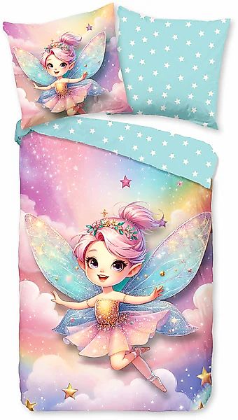 good morning Kinderbettwäsche »Twinkles«, Baumwolle, Renforcé, 2 Teilig, We günstig online kaufen