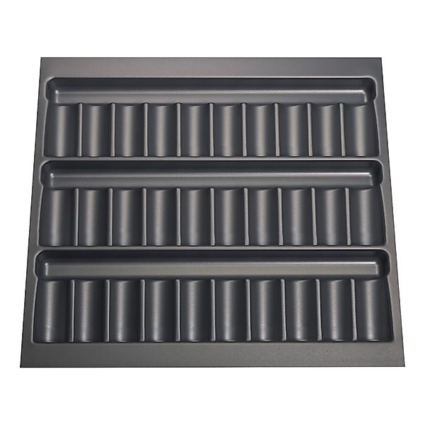 SOTECH ORGA-BOX Gewürzgläsereinsatz 510 x 480 x 28 mm Silbergrau Gewürzdose günstig online kaufen