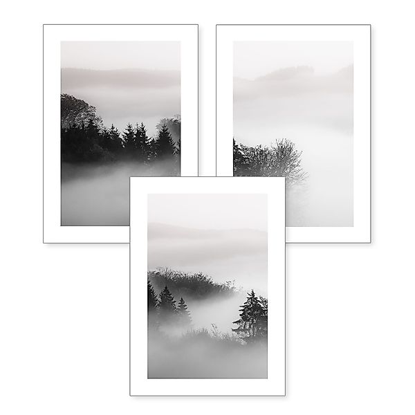 Kreative Feder Poster, Landschaft, Natur, Wald, günstig online kaufen