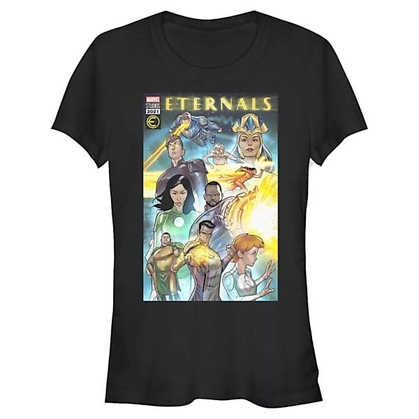 Marvel - Les Éternels - Gruppe Comic Cover - Frauen T-Shirt günstig online kaufen