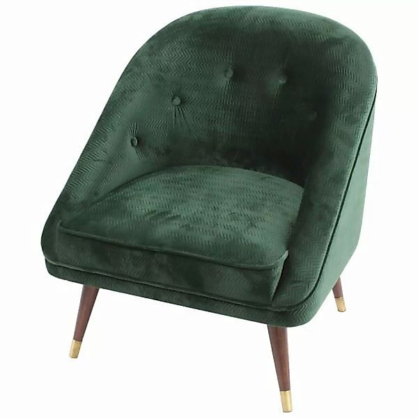 Werner Voß GmbH Sessel Samt-Sessel Devon 70 x 69 x 80 cm (grün) günstig online kaufen