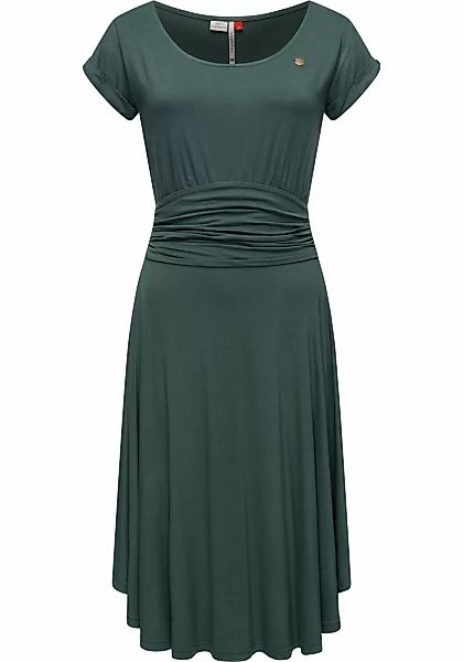 Ragwear Sommerkleid Ivone Solid leichtes Jersey-Kleid in melierter Optik günstig online kaufen