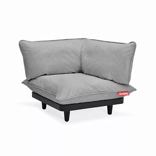 Gepolsterter Sessel Paletti Corner textil grau - Fatboy - Grau günstig online kaufen
