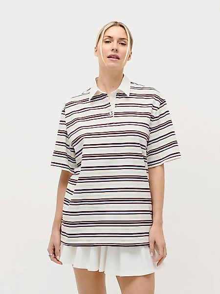 LeGer Poloshirt "Cora, LeGer by Lena Gercke" aus Baumwolle, Oversize Fit günstig online kaufen
