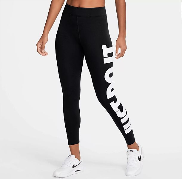Nike Sportswear Essential High Rise XS Black / White günstig online kaufen