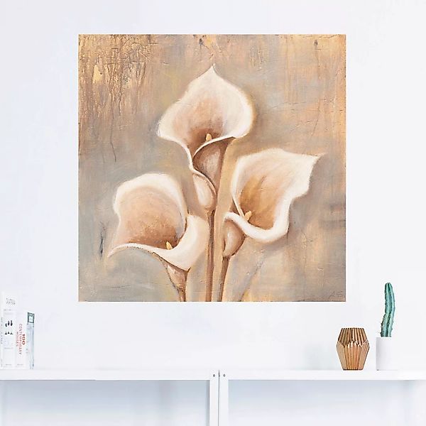 Artland Wandbild »Antike Blüten«, Blumen, (1 St.) günstig online kaufen