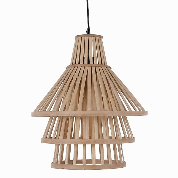 Deckenlampe Natürlich Bambus 36 X 36 X 42 Cm günstig online kaufen