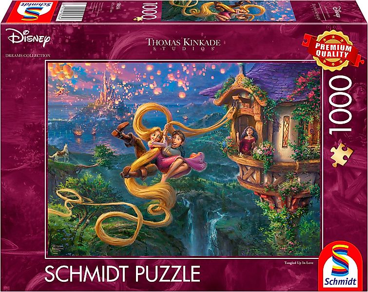 Schmidt Spiele Puzzle Disney, Rapunzel Tangled günstig online kaufen
