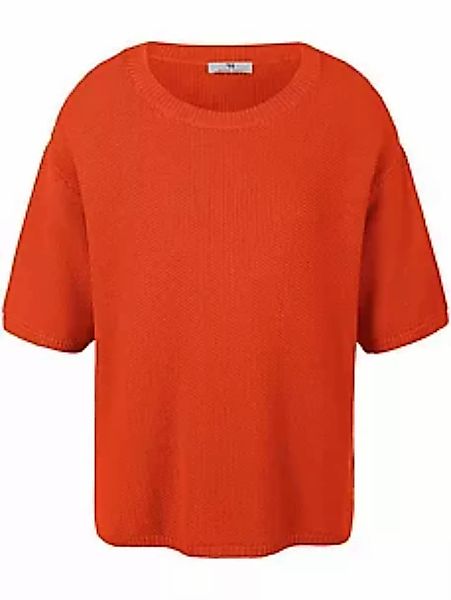 Pullover 1/2-Arm aus 100% Baumwolle Peter Hahn orange günstig online kaufen