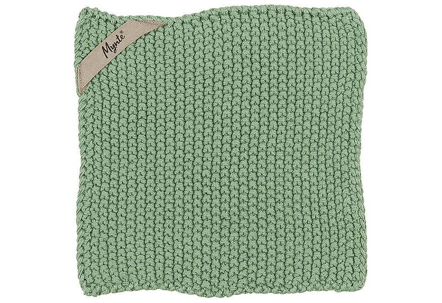 Ib Laursen Topflappen Ib Laursen - 2 Stück Topflappen Mynte Strick Baumwoll günstig online kaufen