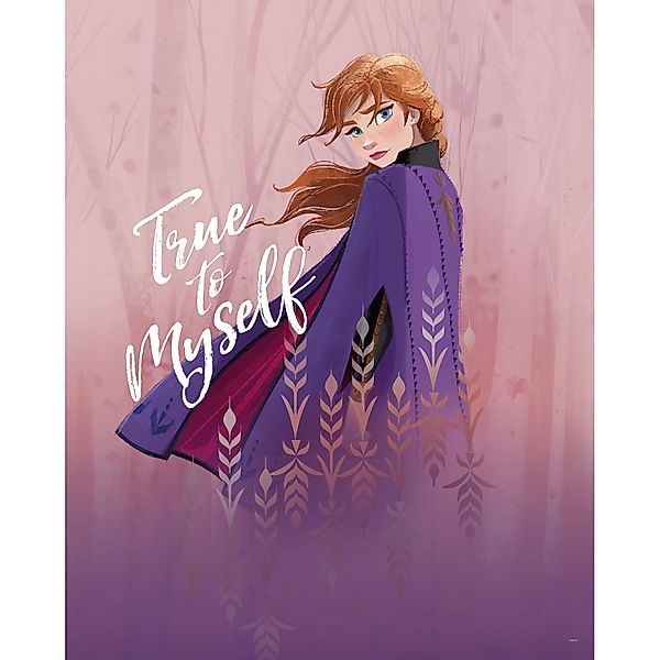 Komar Bild "Frozen Anna True to Myself" Disney 1 Stk. tlg. Wandbild zur Dek günstig online kaufen