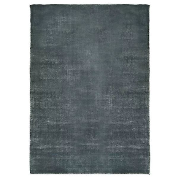 Teppich Waschbar Faltbar Grau 120x170 Cm Polyester günstig online kaufen