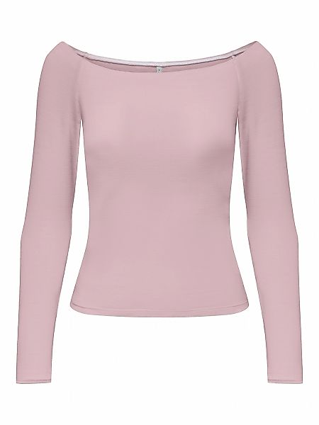 ONLY Langarmshirt "ONLGLAMOUR L/S BOAT NECK TOP BOX CC JRS" günstig online kaufen