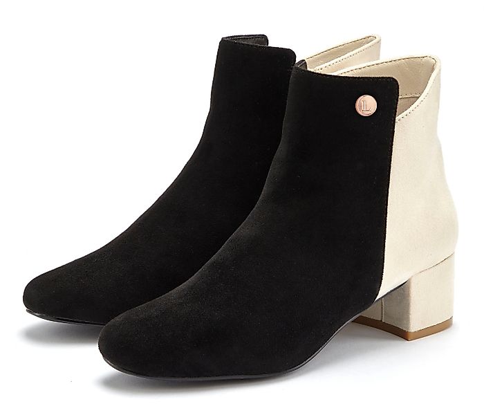 LASCANA Stiefelette mit raffiniertem Detail und günstig online kaufen