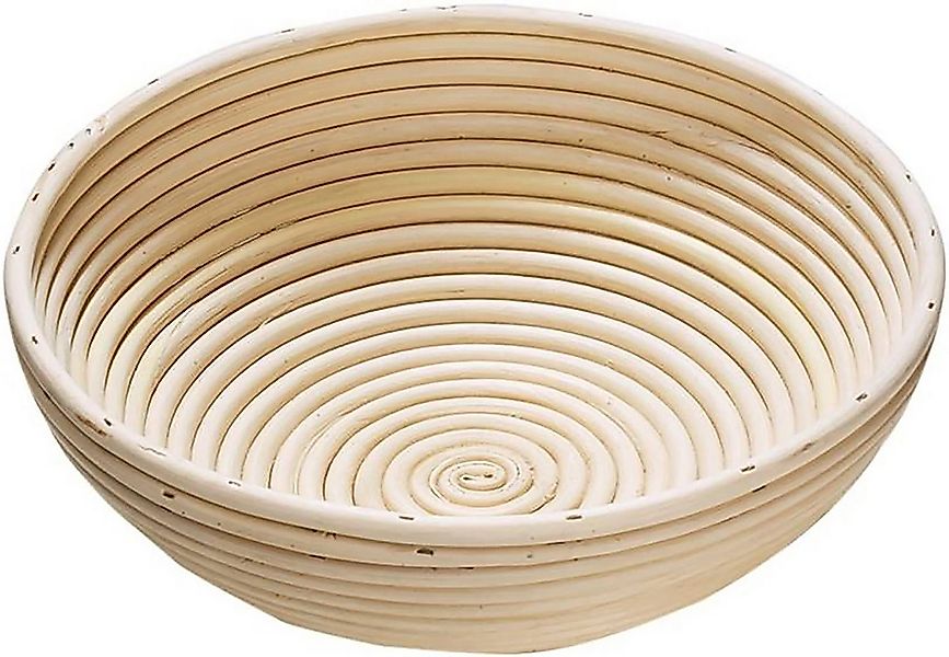 Kobolo Aufbewahrungskorb Rohrbackkorb aus Rattan rund naturfarben (30 cm Du günstig online kaufen