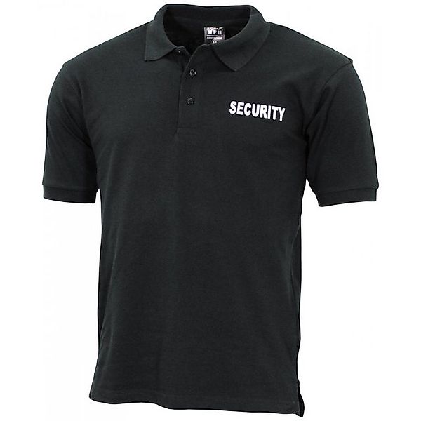 MFH Poloshirt ProCompany Poloshirt, schwarz, Security, bedruckt - 3XL günstig online kaufen