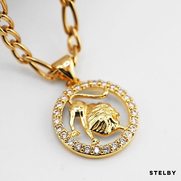 Stelby Kette mit Anhänger Sternzeichen Löwe günstig online kaufen