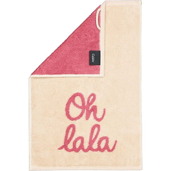 Cawö Gästetücher Postcard Towels Edition 100 - Farbe: Oh lala - 11 - 30x50 günstig online kaufen