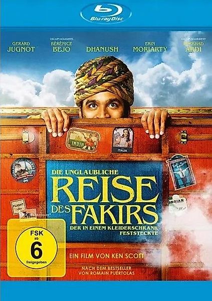 Blu-ray Die unglaubliche Reise des Fakirs, der in einem Kleiderschrank... günstig online kaufen