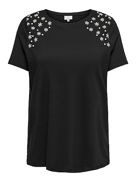 ONLY CARMAKOMA Kurzarmshirt CARXMAS LIFE SS günstig online kaufen
