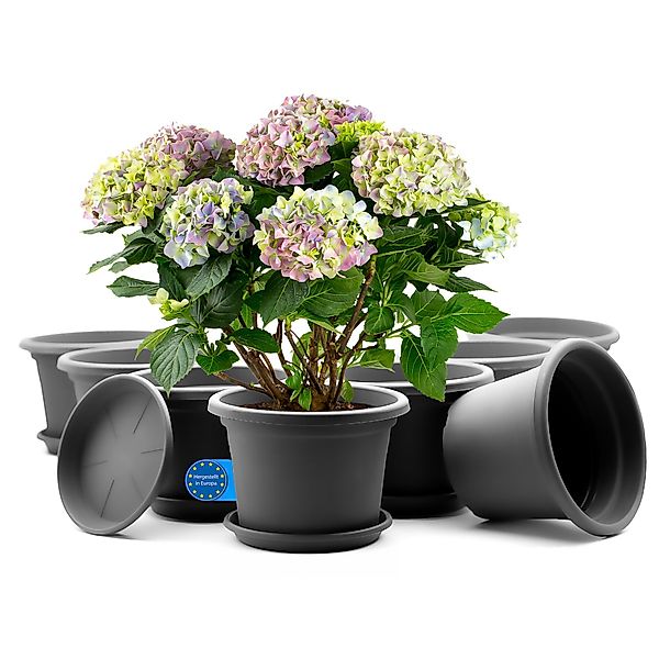 BigDean Blumentopf 8 Stück Pflanzkübel mit günstig online kaufen
