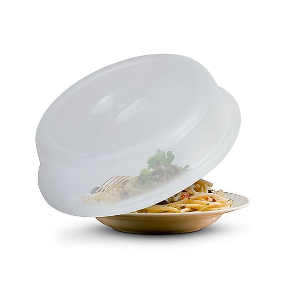 ProHome Mikrowellenabdeckhaube Transparent 26 x 7 cm günstig online kaufen