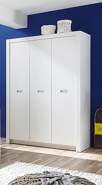 PREISBRECHER Kleiderschrank Alba 137 x 195,5 x 56 cm (B/H/T) günstig online kaufen