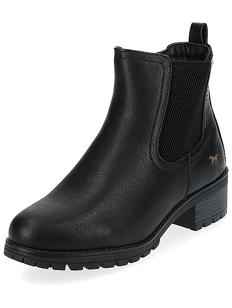 MUSTANG Stiefelette Lederimitat/Textil Stiefelette günstig online kaufen
