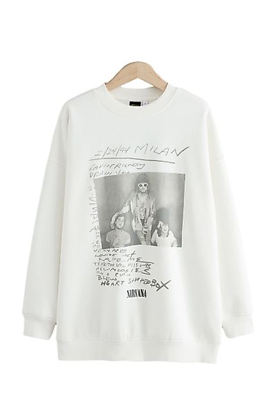 Next Sweater Offiziell lizenziertes Sweatshirt, Nirvana günstig online kaufen