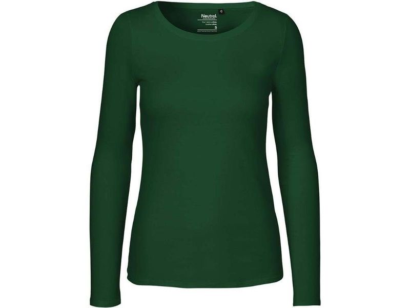 Neutral Langarmshirt Neutral Bio-Damen-Langarmshirt mit Rundhalsausschn günstig online kaufen