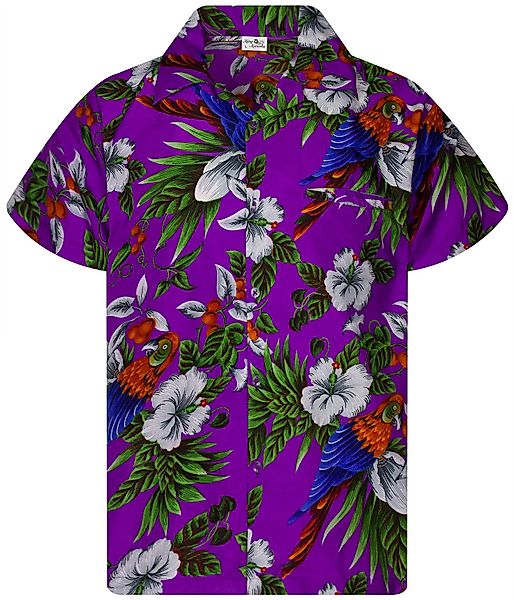 King Kameha Hawaiihemd Cherry Parrot Funky günstig online kaufen