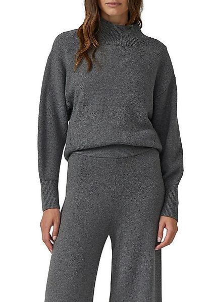 s.Oliver Strickpullover mit Rippbündchen günstig online kaufen