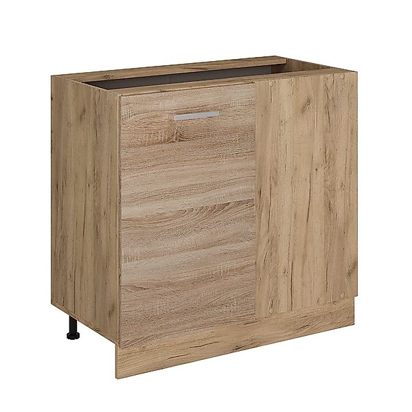 Vicco Eckunterschrank R-Line, Sonoma/Goldkraft Eiche, 86 günstig online kaufen