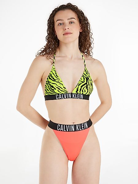 Calvin Klein Swimwear Bandeau-Bikini-Top TRIANGLE-RP-PRINT, mit günstig online kaufen