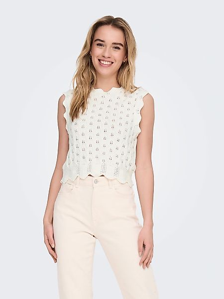 ONLY Stricktop ONLLUNA LIFE SL O-NECK günstig online kaufen