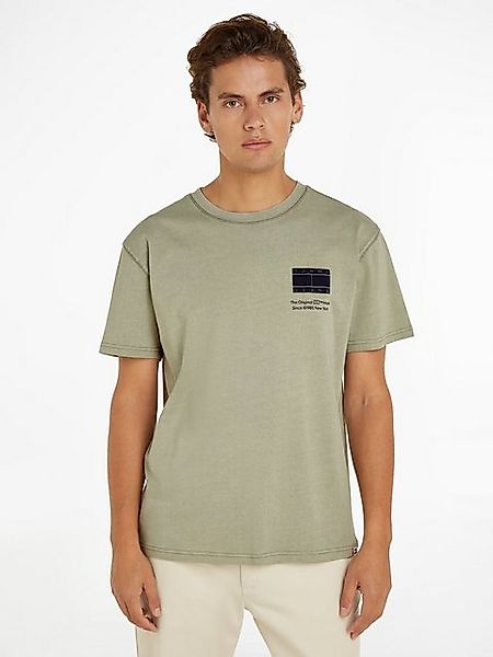 Tommy Jeans T-Shirt TJM REG ESSENTIAL CB FLAG TEE mit Rückenprint günstig online kaufen