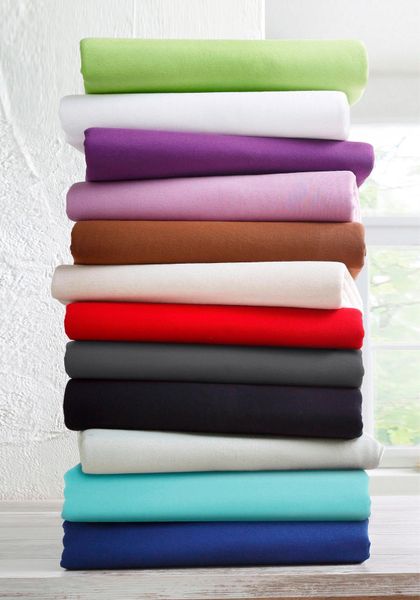 bellana Spannbettlaken "Melone in Gr. 70x140, 90x200, 140x200 oder 180x200 günstig online kaufen